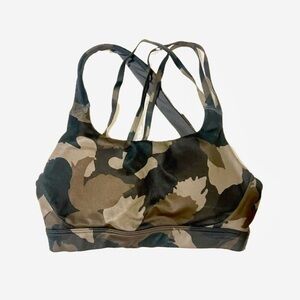 Athleta Camo Sports Bra